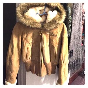 COPY - Genuine Leather Hooded Jacket